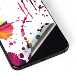 Chromatic Splatter White Galaxy S22 Skin -Skinit Store chromatic splatter white galaxy s22 skin 1646266158 SKNSPLTRS01GLXY22 PR 04