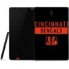 NFL Cincinnati Bengals Black Performance Series Samsung Galaxy Tab Skin