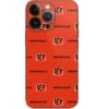NFL Cincinnati Bengals Blitz Series IPhone 15 Pro Skin -Skinit Store cincinnati bengals blitz series iphone 14 pro skin 1662674298 SKNNFLPTN07IPH14P PR 01