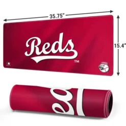 MLB Cincinnati Reds Alternate/Away Jersey Gaming Mouse Pad -Skinit Store cincinnati reds alternate away jersey extra large gaming mouse pad 1678710753 MSPALTCIR01GAMGXL PR 02