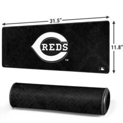 MLB Cincinnati Reds Dark Wash Gaming Mouse Pad -Skinit Store cincinnati reds dark wash large gaming mouse pad 1678710753 MSPMLBDAR07GAMGLG PR 02