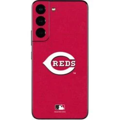 MLB Cincinnati Reds - Solid Distressed Galaxy S22 Skin