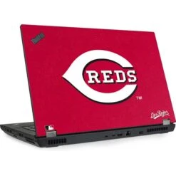 MLB Cincinnati Reds - Solid Distressed Lenovo ThinkPad Skin