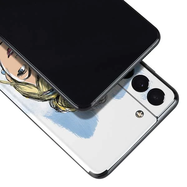 Disney Princess Cinderella Sketch Galaxy S21 5G Skin 5 Disney Princess Cinderella Sketch Galaxy S21 5G Skin - Image 3