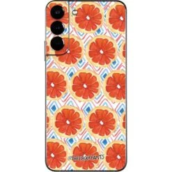 Bouffants And Broken Hearts Citrus Geo Galaxy S22 Plus Skin