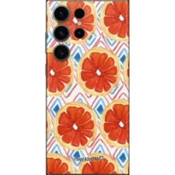 Bouffants And Broken Hearts Citrus Geo Galaxy S23 Ultra Skin