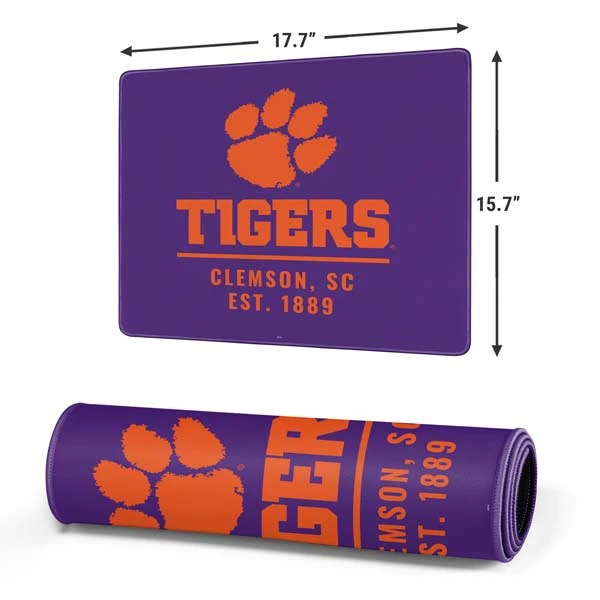 Clemson University Tigers Est 1889 Gaming Mouse Pad 4 Clemson University Tigers Est 1889 Gaming Mouse Pad - Image 2