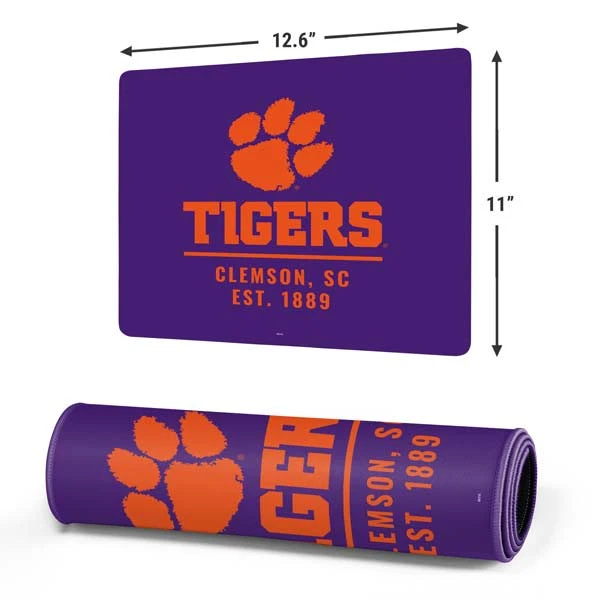 Clemson University Tigers Est 1889 Gaming Mouse Pad 3 Clemson University Tigers Est 1889 Gaming Mouse Pad