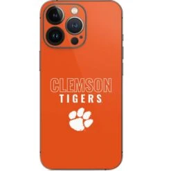 Clemson University Tigers Logo IPhone 15 Pro Skin