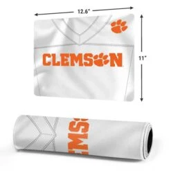 Clemson University White Jersey Gaming Mouse Pad