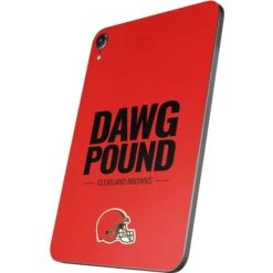 NFL Cleveland Browns Team Motto Apple IPad Mini Skin -Skinit Store cleveland browns team motto ipad mini 7th gen skin 1741965166 SKNNFLSLG08IPADM7 PR 02