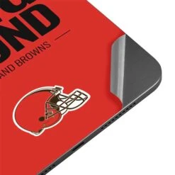 NFL Cleveland Browns Team Motto Apple IPad Mini Skin -Skinit Store cleveland browns team motto ipad mini 7th gen skin 1741965166 SKNNFLSLG08IPADM7 PR 03