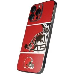 NFL Cleveland Browns Zone Block IPhone 15 Pro Max Skin -Skinit Store cleveland browns zone block iphone 15 pro max skin 1694187109 SKNNFLECR08IP15PM PR 02