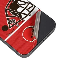 NFL Cleveland Browns Zone Block IPhone 15 Pro Max Skin -Skinit Store cleveland browns zone block iphone 15 pro max skin 1694187109 SKNNFLECR08IP15PM PR 03