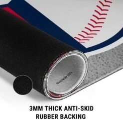 MLB Cleveland Guardians Game Ball Gaming Mouse Pad -Skinit Store cleveland guardians game ball extra large gaming mouse pad 1678484852 MSPMLBCLE02GAMGXL PR 04