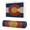 Colorado Flag Dark Wood Gaming Mouse Pad -Skinit Store colorado flag dark wood small gaming mouse pad 1681246450 MSPTFDKWD08GAMGSM PR 02