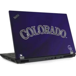 MLB Colorado Rockies Alternate/Away Jersey Lenovo ThinkPad Skin