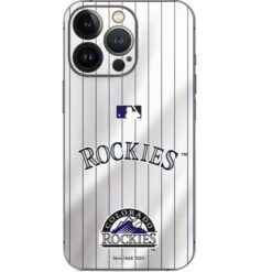 MLB Colorado Rockies Home Jersey IPhone 14 Pro Skin