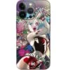 DC Comics Harley Quinn Action Pose IPhone 15 Pro Skin -Skinit Store colorful harley quinn iphone 14 pro skin 1662674285 SKNHARQUI07IPH14P PR 01