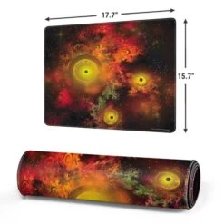 StockTrek Colorful Nebulae And Interstellar Matter Gaming Mouse Pad -Skinit Store colorful nebulae and interstellar matter medium gaming mouse pad 1711575128 MSPSTOCKT06GAMGMD PR 02