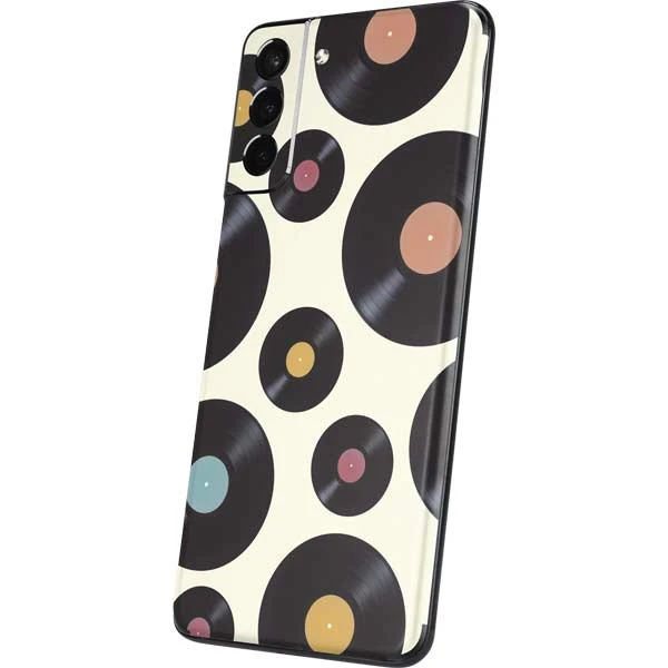 Colorful Records Galaxy S21 5G Skin 4 Colorful Records Galaxy S21 5G Skin - Image 2