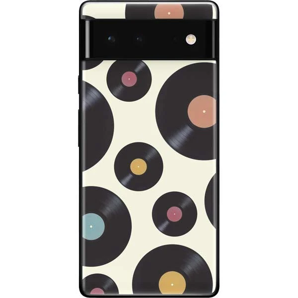 Colorful Records Google Pixel 6 Skin