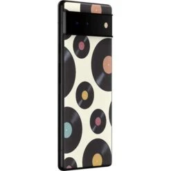 Colorful Records Google Pixel 6 Skin -Skinit Store colorful records google pixel 6 skin 1639094221 SKNMSICXX08GPIXL6 PR 02