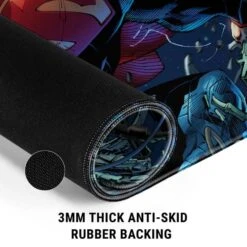 DC Comics Superman Unchained #1 Original Cover Gaming Mouse Pad -Skinit Store comic superman extra large gaming mouse pad 1661465663 MSPDCMSUP01GAMGXL PR 04