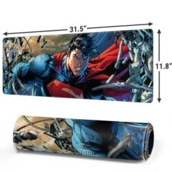 DC Comics Superman Unchained #1 Original Cover Gaming Mouse Pad -Skinit Store comic superman large gaming mouse pad 1661465663 MSPDCMSUP01GAMGLG PR 02