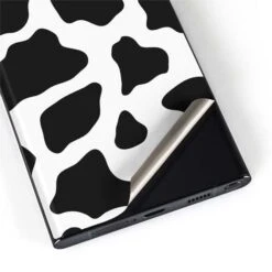Cow Pattern Animal Print Galaxy S22 Ultra Skin -Skinit Store cow print galaxy s22 ultra skin 1646439173 SKNPTTRNS05GLX22U PR 04
