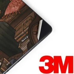 Cozy Autumn Library Witch With Cat And Coffee By Ivy Dolamore Samsung Galaxy Tab Skin -Skinit Store cozy autumn library witch with cat and coffee by ivy dolamore galaxy tab s4 2018 skin 1686236862 SKNIVYDOL08SGTBS4 PR 04