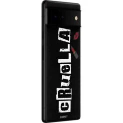 Disney Cruella (2021) Logo And Lipstick Google Pixel 6 Skin -Skinit Store cruella lipstick google pixel 6 skin 1639094155 SKNCRUELL05GPIXL6 PR 02