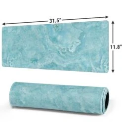 Crystal Turquoise Gaming Mouse Pad -Skinit Store crystal turquoise large gaming mouse pad 1656100441 MSPMRBLLE14GAMGLG PR 02