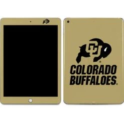 University Of Colorado CU Collegiate Text Apple IPad Skin