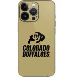 University Of Colorado CU Collegiate Text IPhone 15 Pro Skin