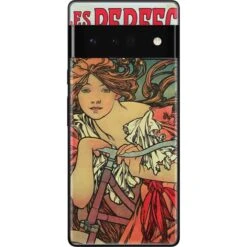 Alphonse Mucha Cycles Perfecta Google Pixel 6 Pro Skin