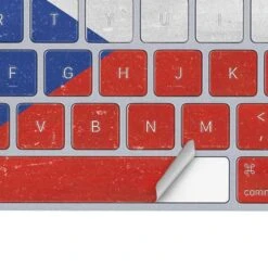 Czech Republic Flag Distressed Magic Keyboard Skin -Skinit Store czech republic flag distressed magic keyboard skin 1616707018 SKNFLGDIS63AMKBDX PR 04