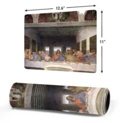 Da Vinci - The Last Supper By Da Vinci Gaming Mouse Pad