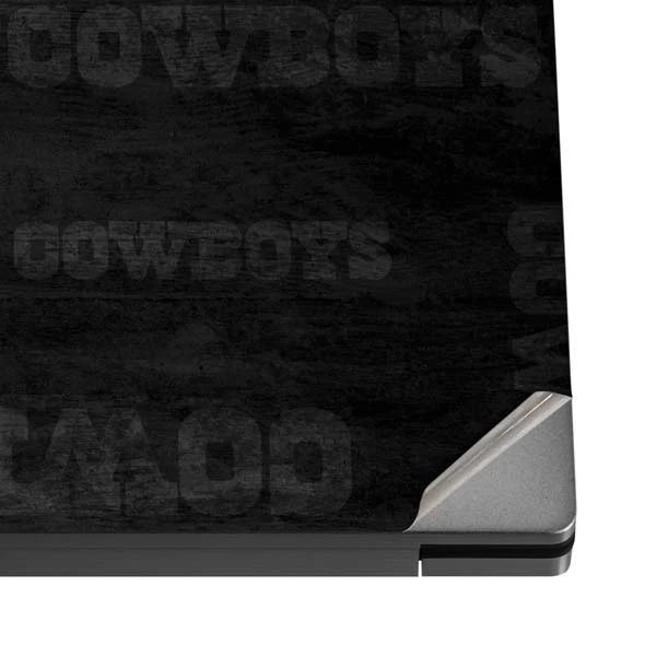 NFL Dallas Cowboys Black & White Dell XPS Skin 6 NFL Dallas Cowboys Black & White Dell XPS Skin - Image 4