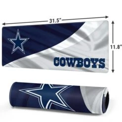 NFL Dallas Cowboys Gaming Mouse Pad -Skinit Store dallas cowboys large gaming mouse pad 1655166590 MSPNFLDLS02GAMGLG PR 02