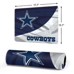 NFL Dallas Cowboys Gaming Mouse Pad -Skinit Store dallas cowboys medium gaming mouse pad 1655340109 MSPNFLDLS02GAMGMD PR 02