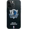 NBA Dallas Mavericks Black Primary Logo IPhone 14 Pro Skin