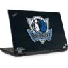 NBA Dallas Mavericks Black Primary Logo Lenovo ThinkPad Skin