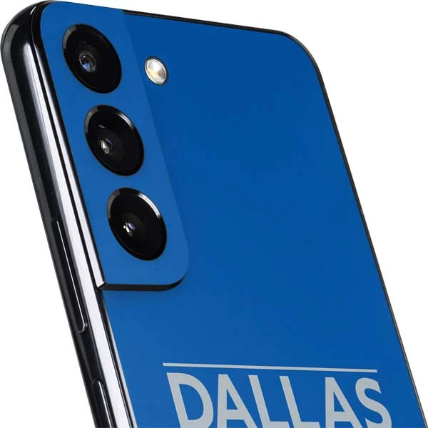 NBA Dallas Mavericks Standard - Light Blue Galaxy S22 Skin 5 NBA Dallas Mavericks Standard - Light Blue Galaxy S22 Skin - Image 3