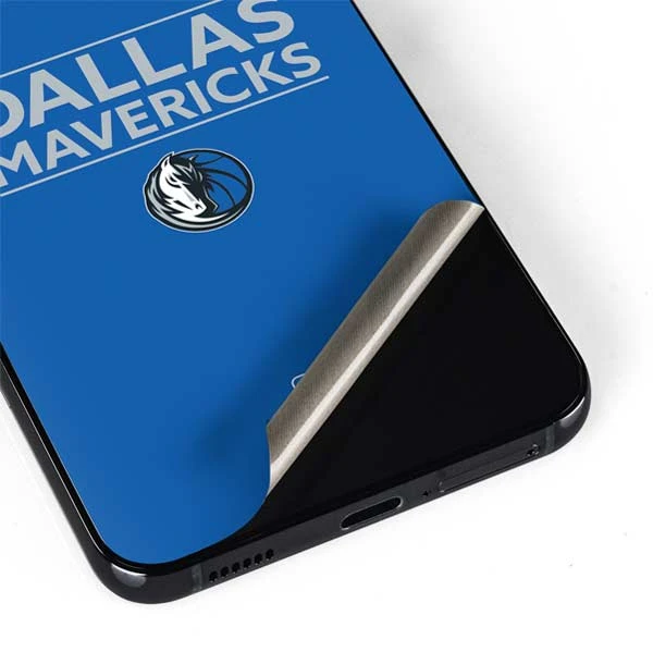 NBA Dallas Mavericks Standard - Light Blue Galaxy S22 Skin 6 NBA Dallas Mavericks Standard - Light Blue Galaxy S22 Skin - Image 4