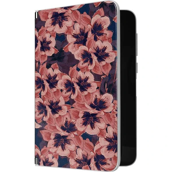 Dark Tapestry Floral Surface Duo Skin 3 Dark Tapestry Floral Surface Duo Skin