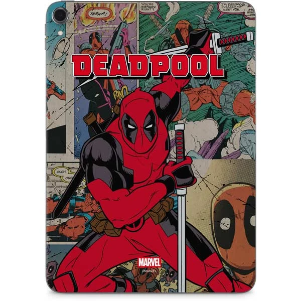Marvel Deadpool Deadpool Collage Apple IPad Pro Skin 3 Marvel Deadpool Deadpool Collage Apple IPad Pro Skin
