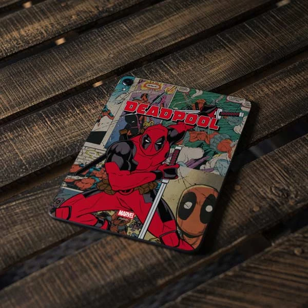 Marvel Deadpool Deadpool Collage Apple IPad Pro Skin 6 Marvel Deadpool Deadpool Collage Apple IPad Pro Skin - Image 4