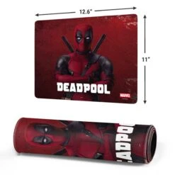 Marvel Deadpool Legacy Deadpool Red Poster Gaming Mouse Pad