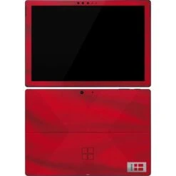 Denmark Soccer Flag Surface Pro 7 Skin